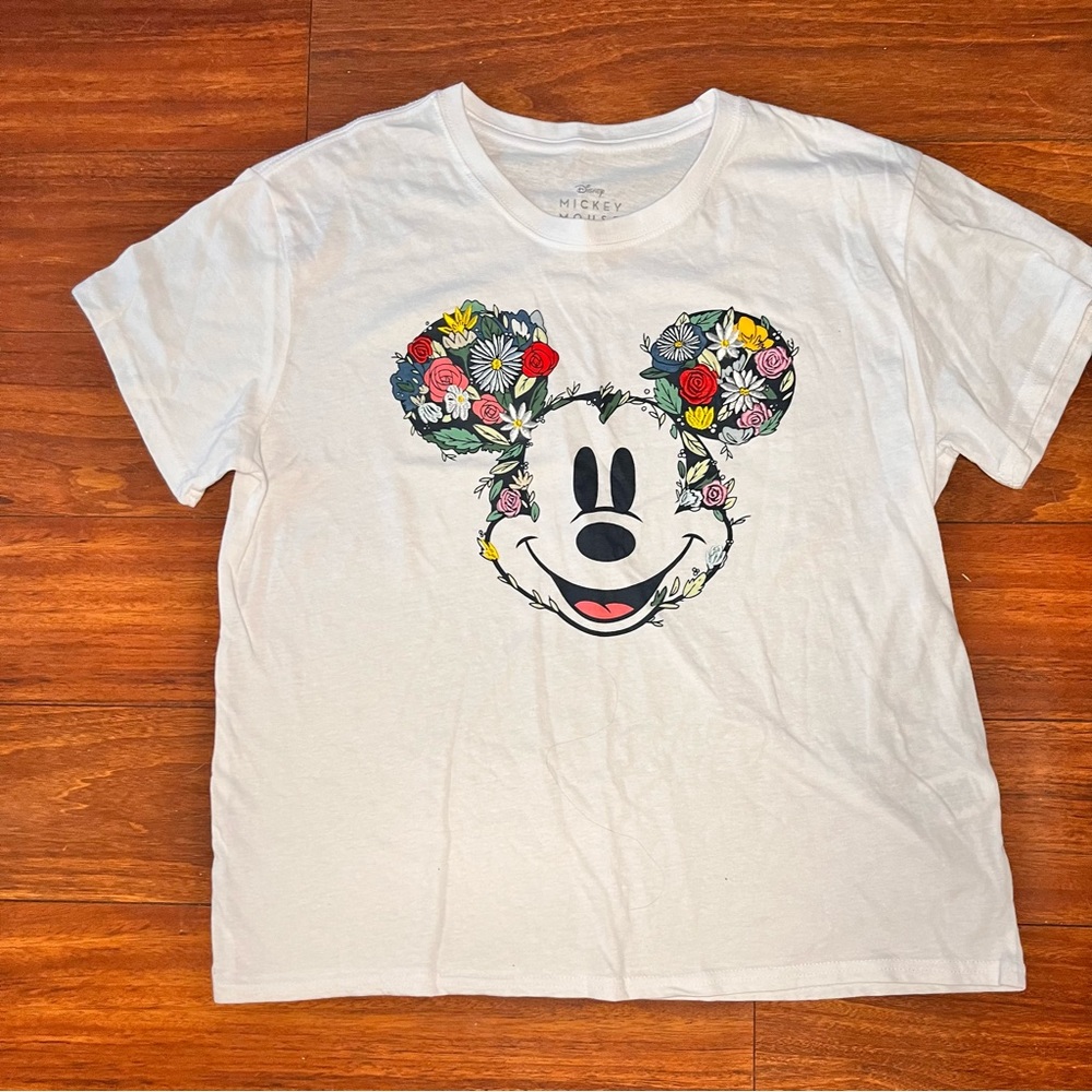 Disney Flower Mickey Mouse T-Shirt